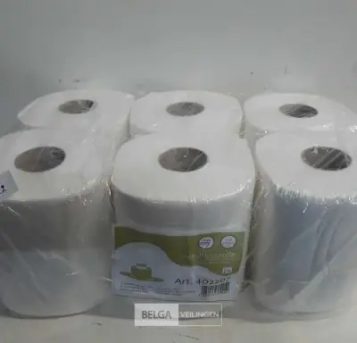 1 x Handdoekrol 6 stuks – kavel bij Belga Veilingen, Oudsbergen