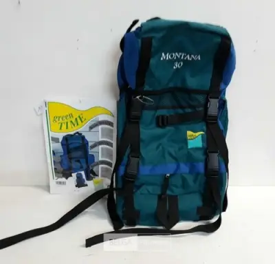 1 x Travel rugzak 30L groenblauw – kavel bij Belga Veilingen, Oudsbergen