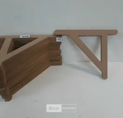 8 x MDF console 33x26 cm – kavel bij Belga Veilingen, Oudsbergen