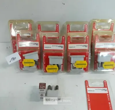 9 x Zekering 32A 2 stuks – kavel bij Belga Veilingen, Oudsbergen