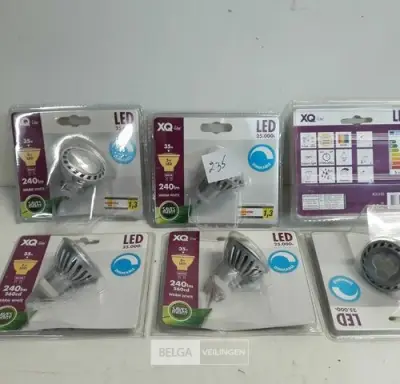 6 x Vervangspot LED 5W Warmwit dimbaar – kavel bij Belga Veilingen, Oudsbergen