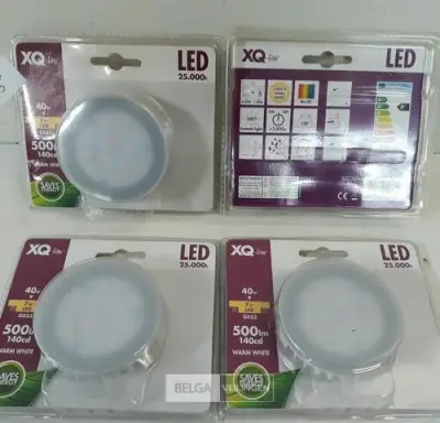 4 x LED spot GX53 7W 500lm warm wit – kavel bij Belga Veilingen, Oudsbergen