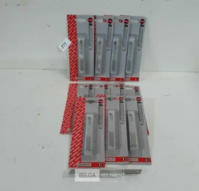 12 x Afbreek vervangmes 9 mm 10 stuks – kavel bij Belga Veilingen, Oudsbergen