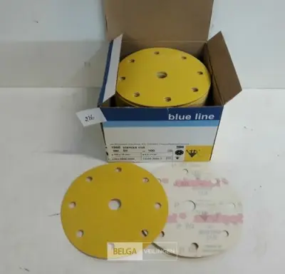 1 x Schuurschijven 150mm K80 Sia 100 stuks – kavel bij Belga Veilingen, Oudsbergen
