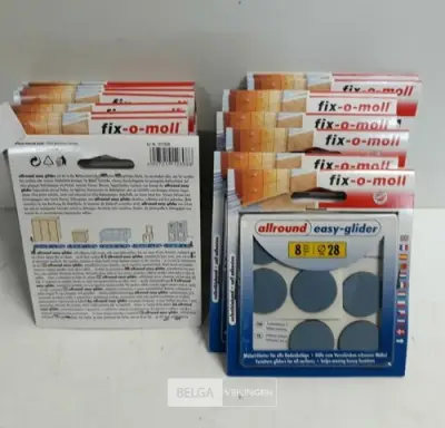 8 x Easy-glider zelfklevend 28mm 8 stuks – kavel bij Belga Veilingen, Oudsbergen