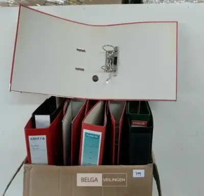 20 x Ringmappen rug 7 cm gebruikt – kavel bij Belga Veilingen, Oudsbergen