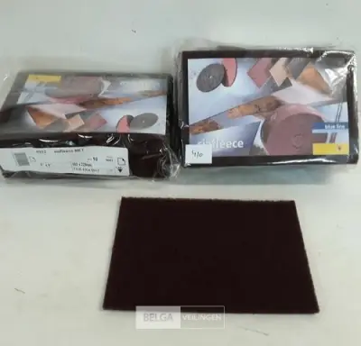 2 x Schuurvlies SIAfleece 152x229 mm 10 stuks – kavel bij Belga Veilingen, Oudsbergen