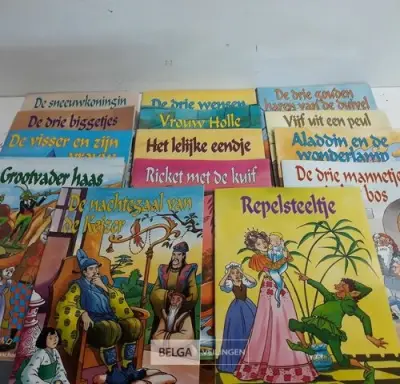 14 x Sprookjes 14 verschillende – kavel bij Belga Veilingen, Oudsbergen