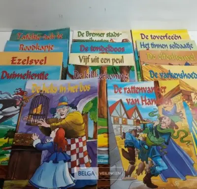 14 x Sprookjes 14 verschillende – kavel bij Belga Veilingen, Oudsbergen