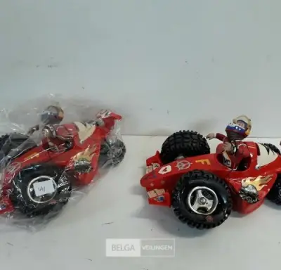 2 x Spaarpot Crash Race-auto – kavel bij Belga Veilingen, Oudsbergen