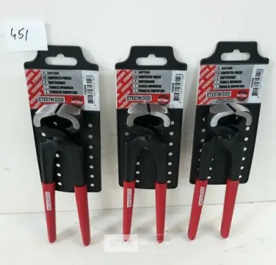 3 x Trektang 180 mm – kavel bij Belga Veilingen, Oudsbergen
