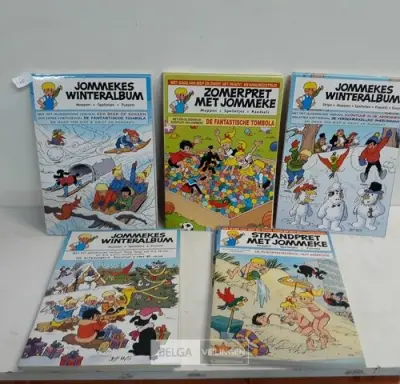 10 x Jommekes doe-kleur en leesboek 5 assorti – kavel bij Belga Veilingen, Oudsbergen