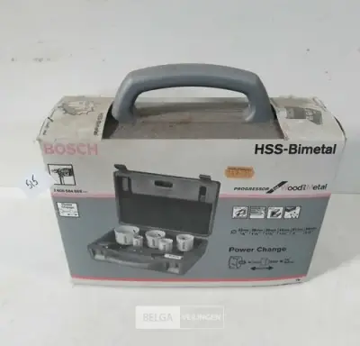 1 x Bosch gatzagenset 6-delig power change – kavel bij Belga Veilingen, Oudsbergen