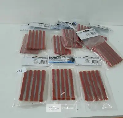 8 x Autoband reparatie navulling veters 10 stuks – kavel bij Belga Veilingen, Oudsbergen