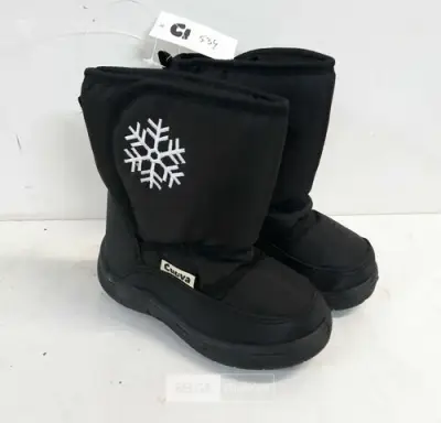 1 x Sneeuwlaars Kids zwart maat 25 – kavel bij Belga Veilingen, Oudsbergen
