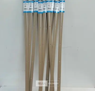 10 x Overgangsprofiel voor vloer pvc 100cm x 30mm beige – kavel bij Belga Veilingen, Oudsbergen