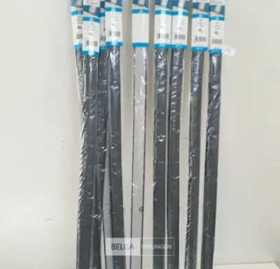 10 x Overgangsprofiel H-profiel grijs pvc 90cm x 35mm – kavel bij Belga Veilingen, Oudsbergen