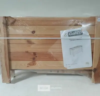 1 x Speelgoedkoffer hout 50x80x40 cm – kavel bij Belga Veilingen, Oudsbergen