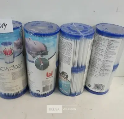 4 x Patroonfilters 2 stuks voor zwembadfilters type I – kavel bij Belga Veilingen, Oudsbergen