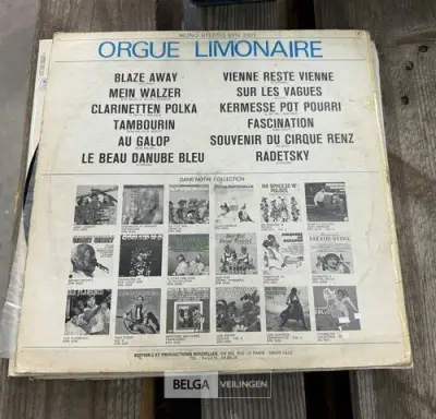 Lot van ± 10x LP's – kavel bij Belga Veilingen