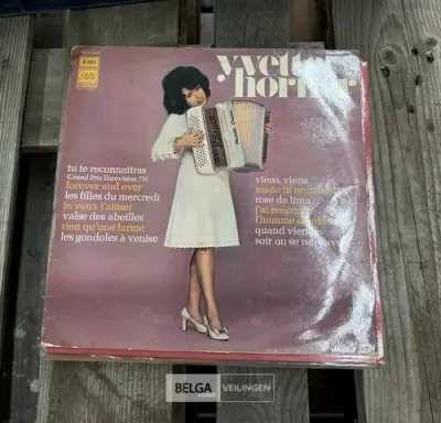 Lot van ± 10x LP's – kavel bij Belga Veilingen