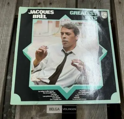 Lot van ± 10x LP's – kavel bij Belga Veilingen