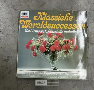 Lot van ± 10x langspeelplaten – kavel bij Belga Veilingen