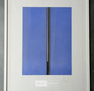 Aquatint op koper, Luc Peire, Mizu – kavel bij Belga Veilingen