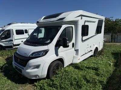Gedeeltelijk geïntegreerde camper op basis van een bestelwagen: Fiat Etrusco – kavel bij NetBid, Kirchheim am Neckar