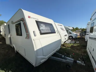 Single-Axle Travel Trailer Sterckeman Easy 420CP – kavel bij NetBid, Kirchheim am Neckar