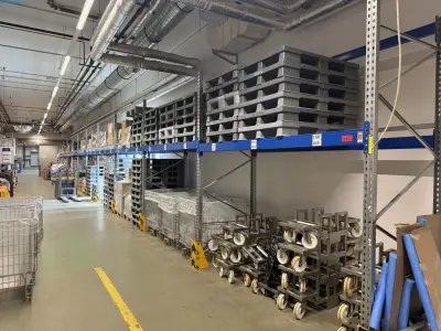 40 strekkende meter Bito-palletstellingen – kavel bij NetBid, Berlin