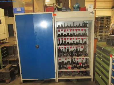 2 2-door tool storage cabinets – kavel bij NetBid, Engen