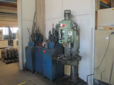 Kolomboormachine VEB Werkzeugmaschinenfabrik Saalfeld BS16AL – kavel bij NetBid, Engen