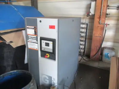 Screw compressor Atlas Copco GA15VSD+FF – kavel bij NetBid, Engen