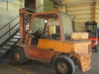 Dieselvorkheftrucks Yale GDP-165H – kavel bij NetBid, Engen