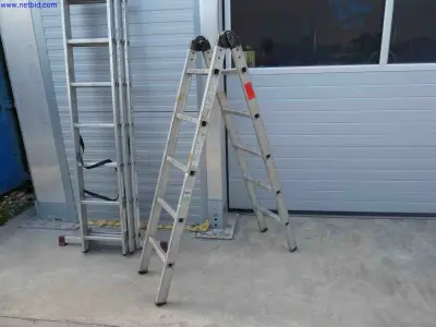 Multifunctionele aluminium ladder – kavel bij NetBid, Mannheim