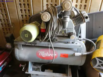 portable piston compressor Mehrer AVT55,2,2-90-HM – kavel bij NetBid, Mannheim