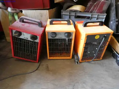 3 Electric Heater – kavel bij NetBid, Mannheim