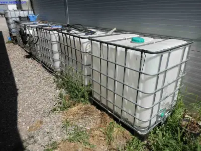 5 1,000-liter IBC container – kavel bij NetBid, Mannheim