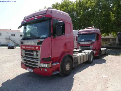 Vrachtwagencombinatie Scania R480 – kavel bij NetBid, Mannheim