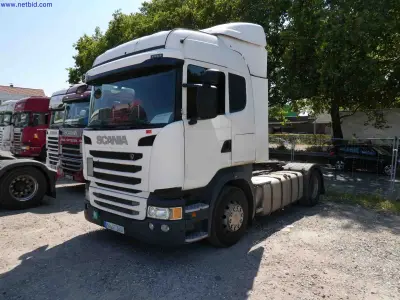 Vrachtwagencombinatie Scania R450 – kavel bij NetBid, Mannheim