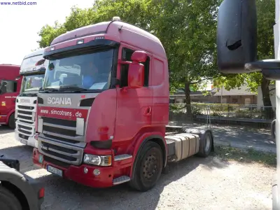 Tractor-trailer Scania R480 – kavel bij NetBid, Mannheim