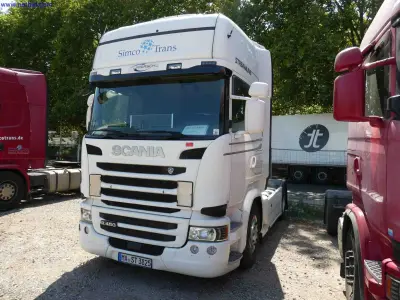 Vrachtwagencombinatie Scania R450 – kavel bij NetBid, Mannheim