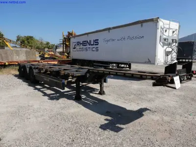 3-Axle Container Chassis Krone SD – kavel bij NetBid, Mannheim
