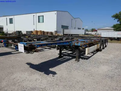 3-Axle Container Chassis Krone SD 27 – kavel bij NetBid, Mannheim