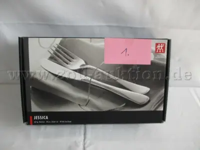 1 servies „Jessica“, 48-delig, van het merk Zwilling – kavel bij Zoll-Auktion, Bad Bramstedt