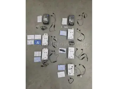 7 Kopfhörer Konvolut:1 Sony WI-XB400, 4 Sony WI-C300 u.2 Panasonic RP-NJ310B – kavel bij Zoll-Auktion, Hamburg