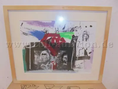 1 Gouache, Aquarell u. Tusche auf Karton des Künstler Reinhard Womacka – kavel bij Zoll-Auktion, Potsdam