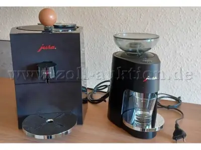 1 Set: 1 Kaffeemühle Jura und 1 Eintassenmaschine Jura – kavel bij Zoll-Auktion, Duderstadt