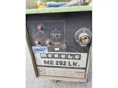 1 ME 202 LK-lasapparaat met beschermgas, reserveonderdelendrager – kavel bij Zoll-Auktion, Tholey
